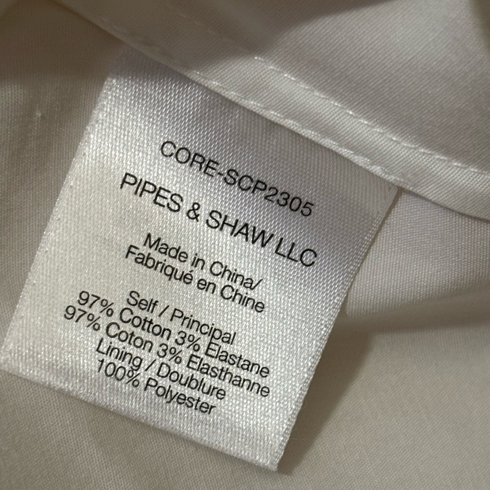 Veronica Beard Bell Ruched Stretch Poplin White Dress Size 8 Minimalist - Picture 10 of 12